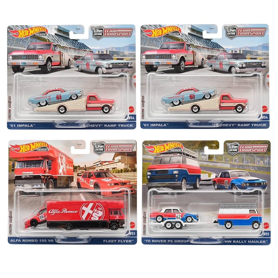 ホットウィール トラックフリート2台セット ホットウィール トラックフリート2台セット ホットウィール